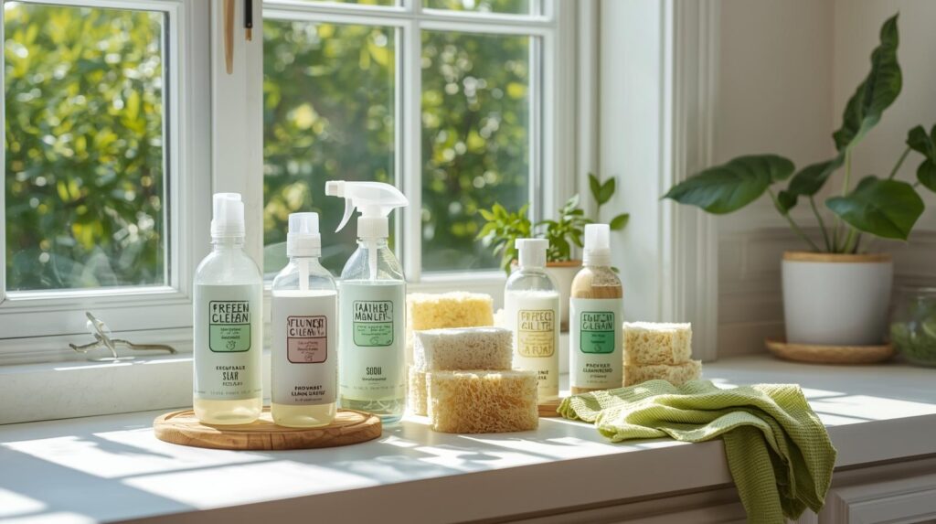 Eco-friendly home cleaning services ensuring a chemical-free living environment