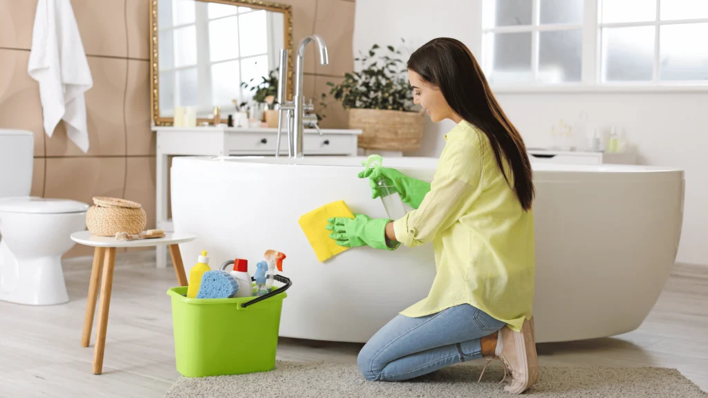 Applying one-minute cleaning rule at home to maintain a clean home