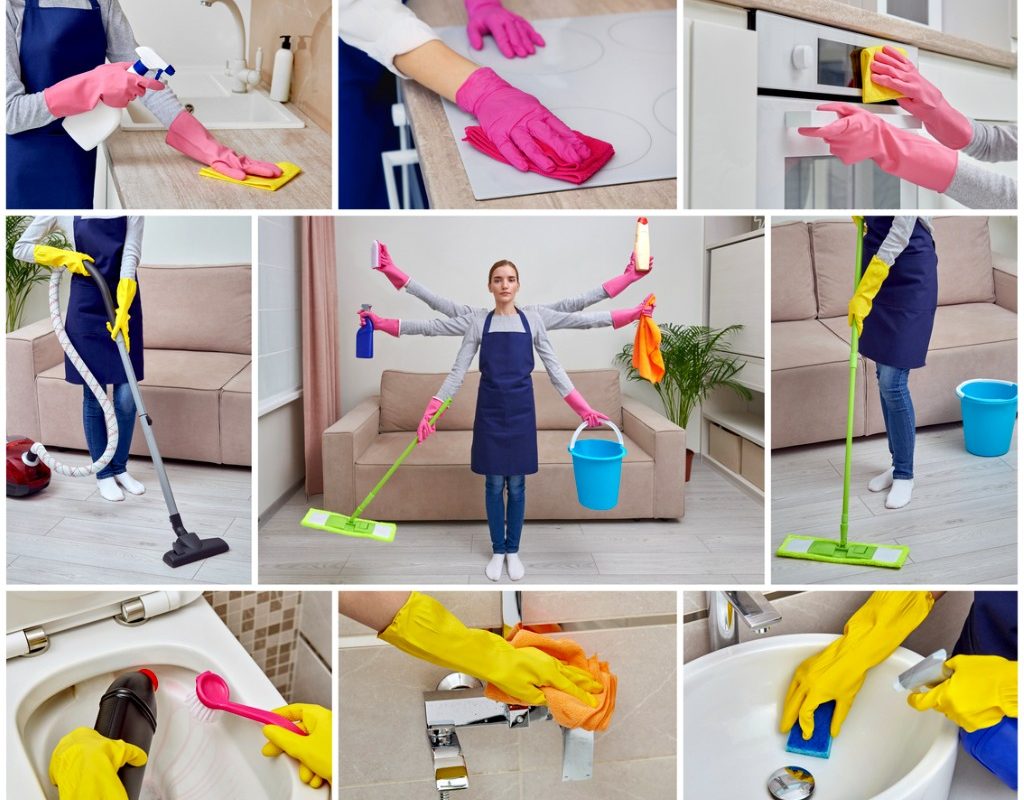 expert professional home cleaning services in action